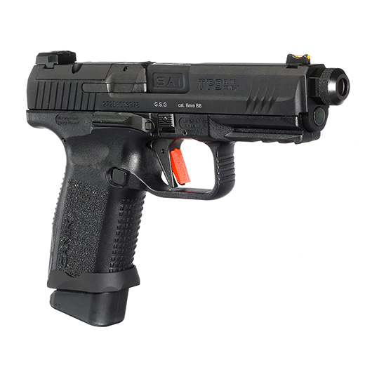 Cybergun / AWC CANiK TP9 Elite Combat mit Metallschlitten GBB 6mm BB schwarz Bild 7