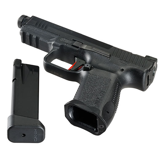 Cybergun / AWC CANiK TP9 Elite Combat mit Metallschlitten GBB 6mm BB schwarz Bild 7