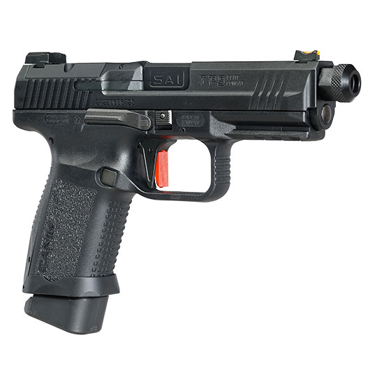Cybergun / AWC CANiK TP9 Elite Combat mit Metallschlitten GBB 6mm BB schwarz Bild 9