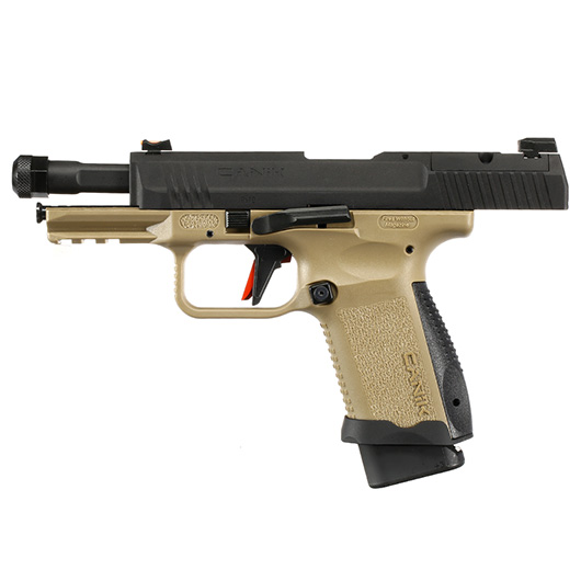 Cybergun / AWC CANiK TP9 Elite Combat mit Metallschlitten GBB 6mm BB Dual Tone Bild 2