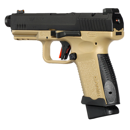 Cybergun / AWC CANiK TP9 Elite Combat mit Metallschlitten GBB 6mm BB Dual Tone Bild 8