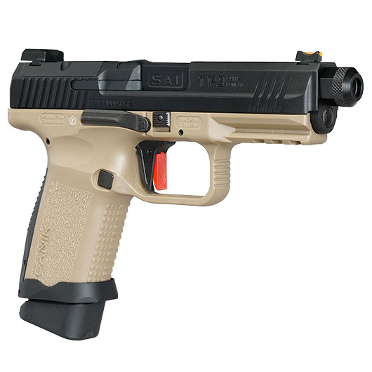 Cybergun / AWC CANiK TP9 Elite Combat mit Metallschlitten GBB 6mm BB Dual Tone Bild 9