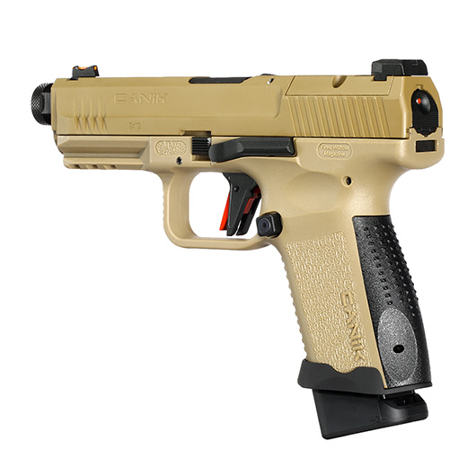 Cybergun / AWC CANiK TP9 Elite Combat mit Metallschlitten GBB 6mm BB Flat Dark Earth Bild 8