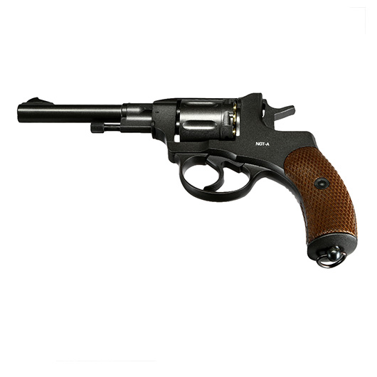 Gletcher NGT-A Revolver Vollmetall CO2 6mm BB dunkelgrau Bild 5