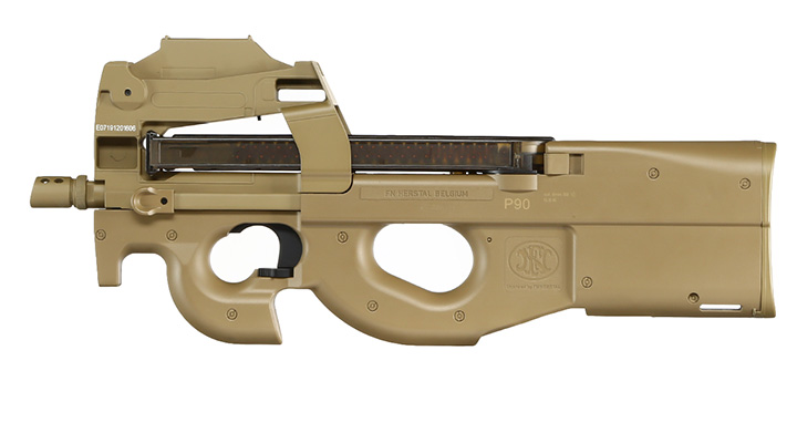 FN Herstal P90 Standard Komplettset Airsoft S-AEG 6mm BB Dark Earth Bild 1