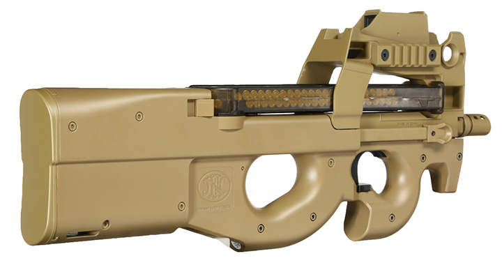 FN Herstal P90 Standard Komplettset Airsoft S-AEG 6mm BB Dark Earth Bild 3