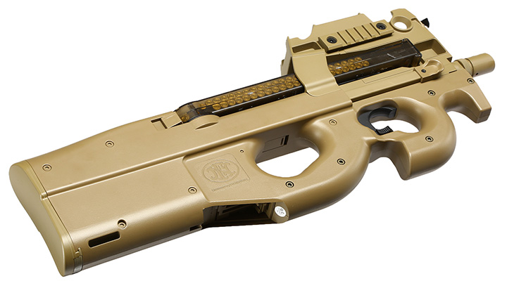 FN Herstal P90 Standard Komplettset Airsoft S-AEG 6mm BB Dark Earth Bild 4