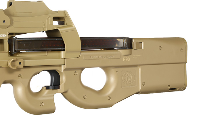 FN Herstal P90 Standard Komplettset Airsoft S-AEG 6mm BB Dark Earth Bild 6