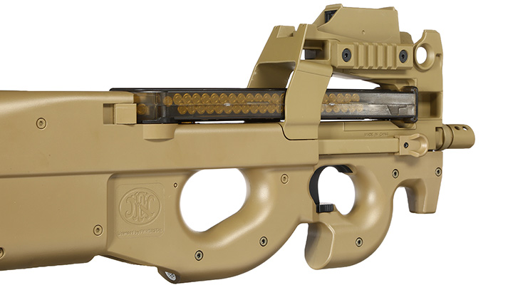 FN Herstal P90 Standard Komplettset Airsoft S-AEG 6mm BB Dark Earth Bild 7