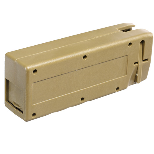 Nuprol Ultra Magazin Silent Fast Loader Speedloader f. M4 AEG / S-AEG Magazine Tan