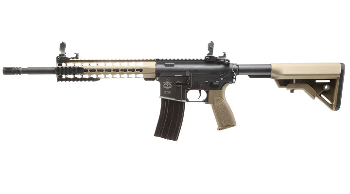 Evolution Airsoft Recon S 14.5 Carbontech S-AEG 6mm BB Black 'n' Tan Bild 1