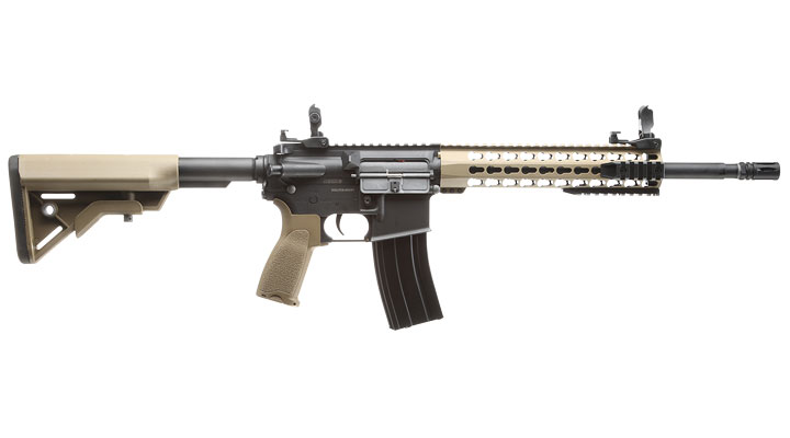 Evolution Airsoft Recon S 14.5 Carbontech S-AEG 6mm BB Black 'n' Tan Bild 2