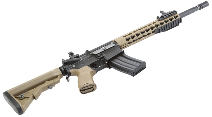 Evolution Airsoft Recon S 14.5 Carbontech S-AEG 6mm BB Black 'n' Tan Bild 4