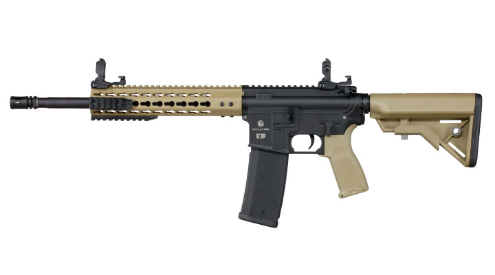 Evolution Airsoft Recon S 14.5 Carbontech S-AEG 6mm BB Black 'n' Tan Bild 2
