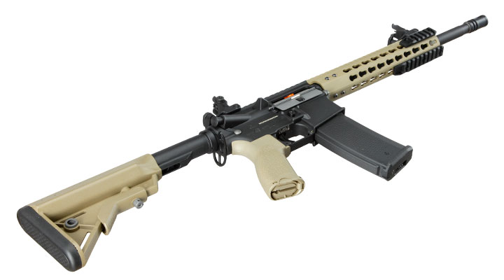 Evolution Airsoft Recon S 14.5 Carbontech S-AEG 6mm BB Black 'n' Tan Bild 6