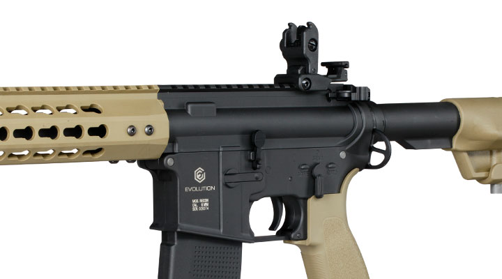 Evolution Airsoft Recon S 14.5 Carbontech S-AEG 6mm BB Black 'n' Tan Bild 8