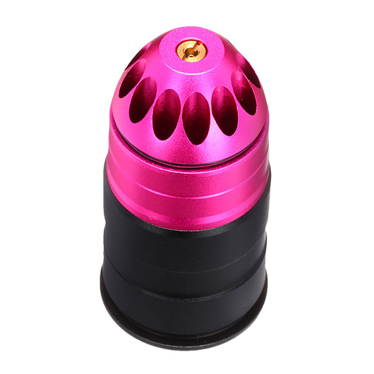 Nuprol 40mm Vollmetall Hlse / Einlegepatrone f. 72 6mm BBs purple Bild 3