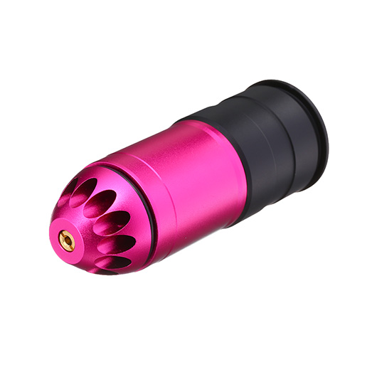 Nuprol 40mm Vollmetall Hlse / Einlegepatrone f. 120 6mm BBs purple