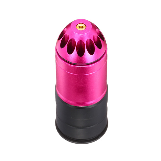 Nuprol 40mm Vollmetall Hlse / Einlegepatrone f. 120 6mm BBs purple Bild 3