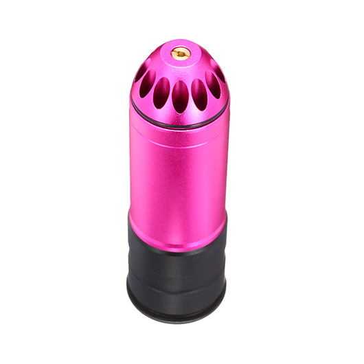 Nuprol 40mm Vollmetall Hlse / Einlegepatrone f. 168 6mm BBs purple Bild 3