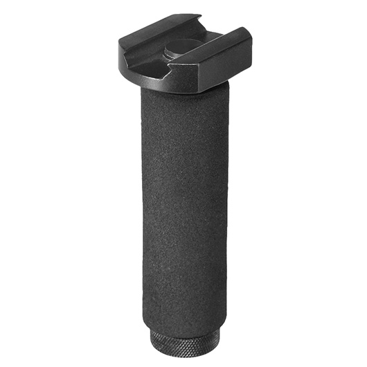 Swiss Arms Aluminium Frontgriff mit Moosgummi-Auflage f. 20 - 22 mm Schienen schwarz