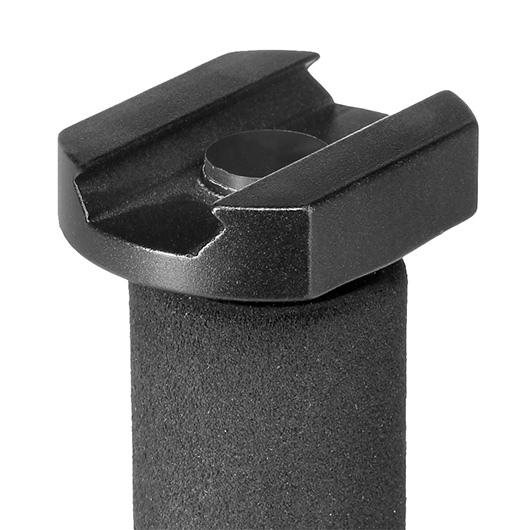 Swiss Arms Aluminium Frontgriff mit Moosgummi-Auflage f. 20 - 22 mm Schienen schwarz Bild 5