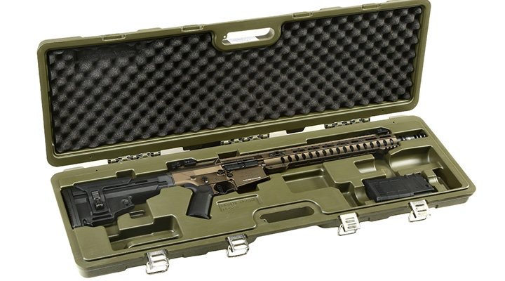 Ares AR-308L 7.62 Vollmetall EFC-System S-AEG 6mm BB Bronze Bild 10