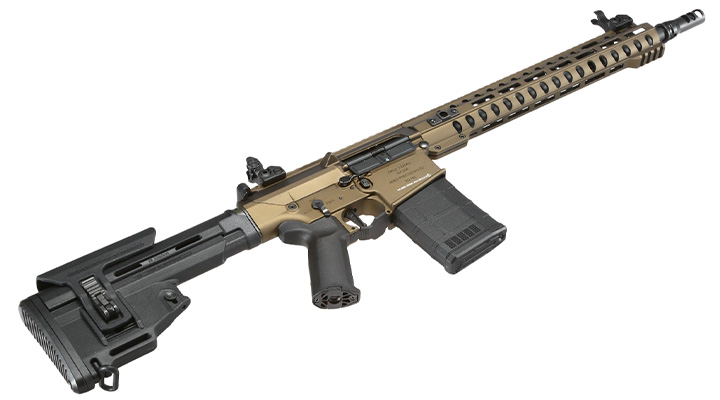 Ares AR-308L 7.62 Vollmetall EFC-System S-AEG 6mm BB Bronze Bild 4