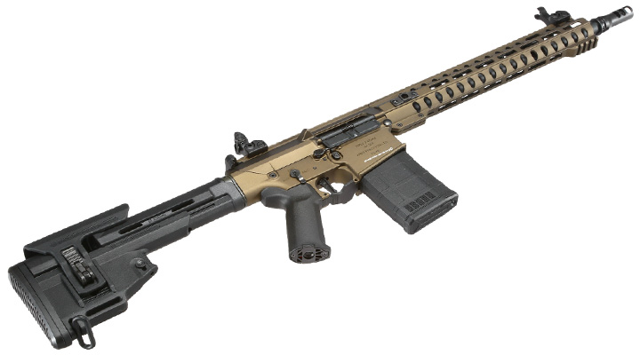 Ares AR-308L 7.62 Vollmetall EFC-System S-AEG 6mm BB Bronze Bild 5