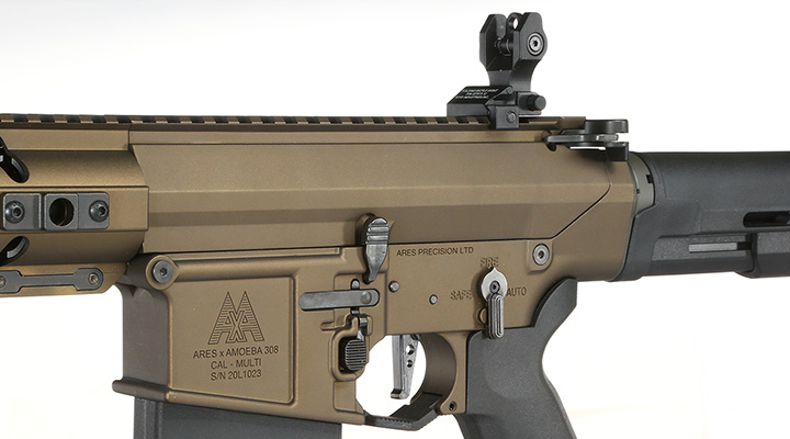 Ares AR-308L 7.62 Vollmetall EFC-System S-AEG 6mm BB Bronze Bild 7