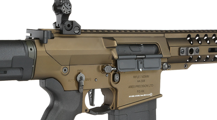 Ares AR-308L 7.62 Vollmetall EFC-System S-AEG 6mm BB Bronze Bild 8