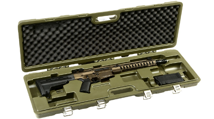 Ares AR-308M 7.62 Vollmetall EFC-System S-AEG 6mm BB Bronze Bild 10