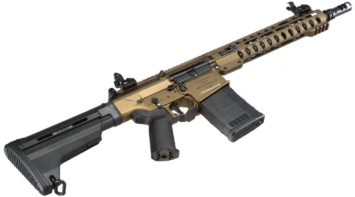 Ares AR-308M 7.62 Vollmetall EFC-System S-AEG 6mm BB Bronze Bild 4