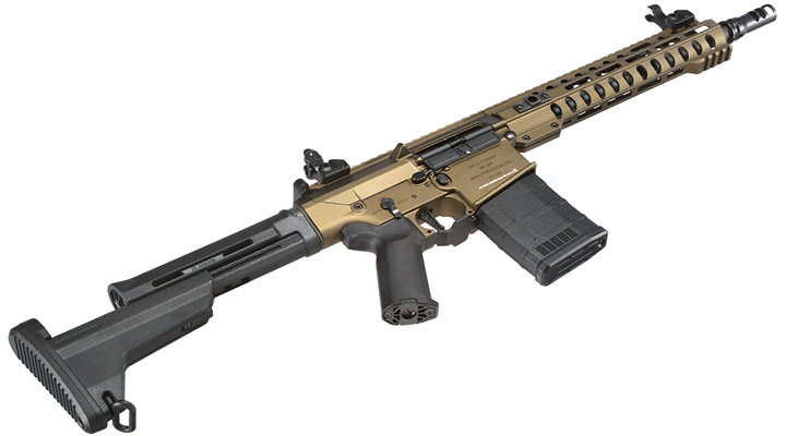 Ares AR-308M 7.62 Vollmetall EFC-System S-AEG 6mm BB Bronze Bild 5