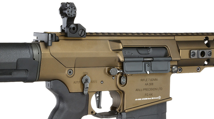 Ares AR-308M 7.62 Vollmetall EFC-System S-AEG 6mm BB Bronze Bild 8