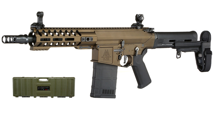 Ares AR-308S 7.62 Vollmetall EFC-System S-AEG 6mm BB Bronze