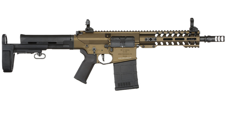 Ares AR-308S 7.62 Vollmetall EFC-System S-AEG 6mm BB Bronze Bild 2