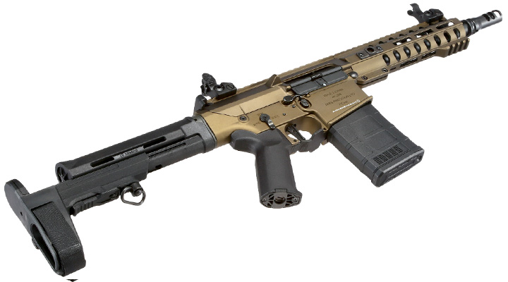 Ares AR-308S 7.62 Vollmetall EFC-System S-AEG 6mm BB Bronze Bild 5