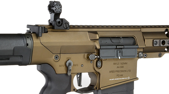Ares AR-308S 7.62 Vollmetall EFC-System S-AEG 6mm BB Bronze Bild 8