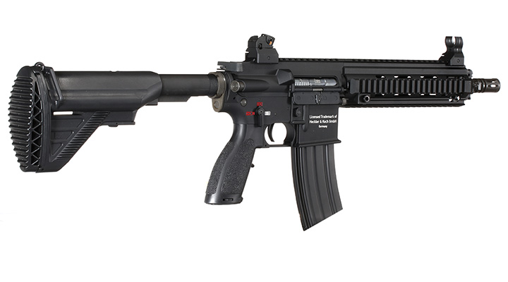 VFC Heckler & Koch HK416 CQB D10RS V3 Mosfet Vollmetall S-AEG 6mm BB schwarz Bild 3