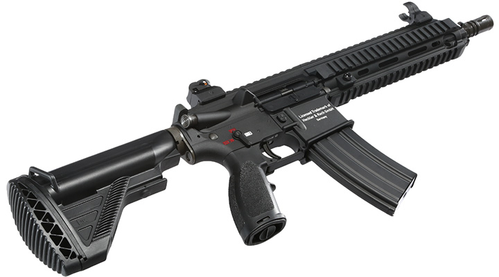 VFC Heckler & Koch HK416 CQB D10RS V3 Mosfet Vollmetall S-AEG 6mm BB schwarz Bild 4
