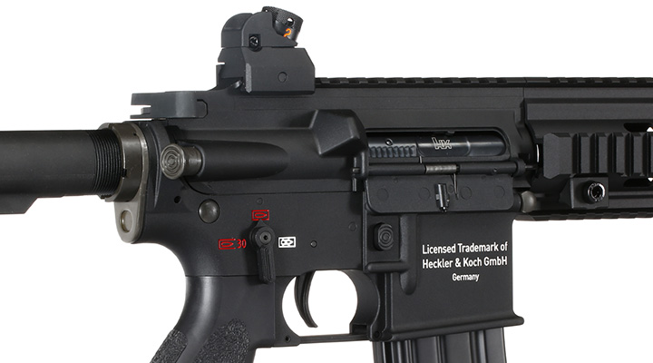 Versandrcklufer VFC Heckler & Koch HK416 D14.5RS V3 Mosfet Vollmetall S-AEG 6mm BB schwarz Bild 8