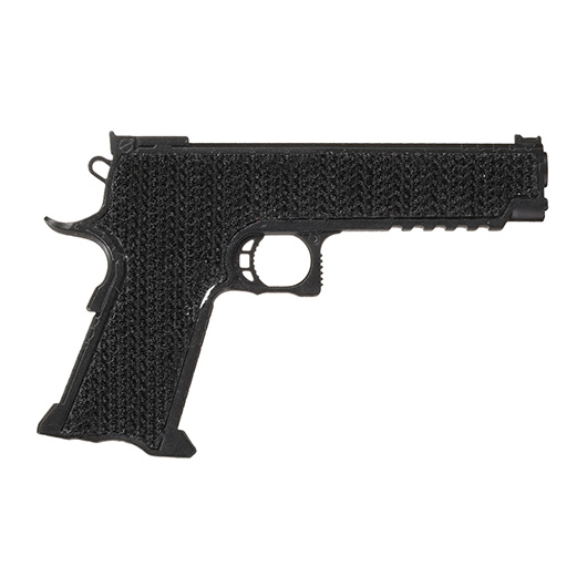 3D Plastik Patch mit Klettflche Hi-Capa 5.1 Pistole schwarz Bild 1