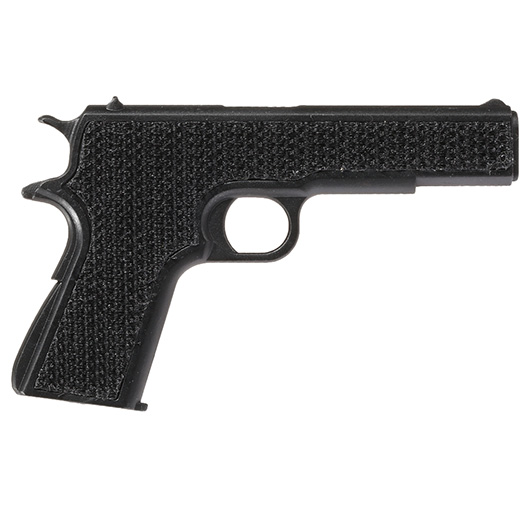 3D Plastik Patch mit Klettflche M1911 A1 Pistole schwarz Bild 1