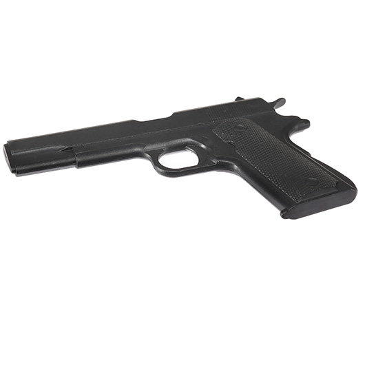 3D Plastik Patch mit Klettflche M1911 A1 Pistole schwarz Bild 2