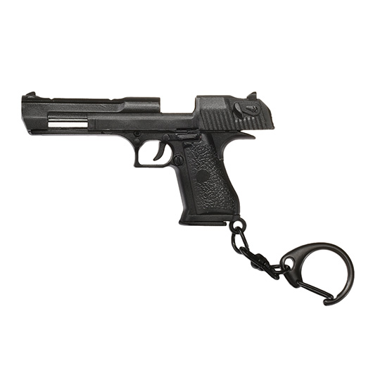 Nuprol Schlsselanhnger Israel Eagle Pistole 1:4 Miniaturmodell schwarz Bild 2