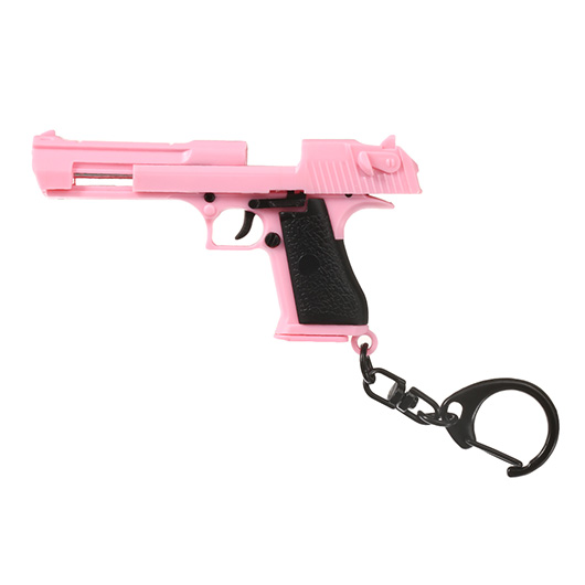 Nuprol Schlsselanhnger Israel Eagle Pistole 1:4 Miniaturmodell pink/schwarz Bild 2