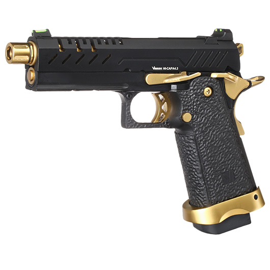 Vorsk Airsoft Hi-Capa 4.3 Vollmetall GBB 6mm BB Gold Match