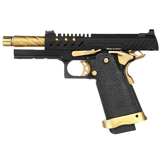 Vorsk Airsoft Hi-Capa 4.3 Vollmetall GBB 6mm BB Gold Match Bild 2