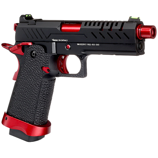 Vorsk Airsoft Hi-Capa 4.3 Vollmetall GBB 6mm BB Red Match Bild 7